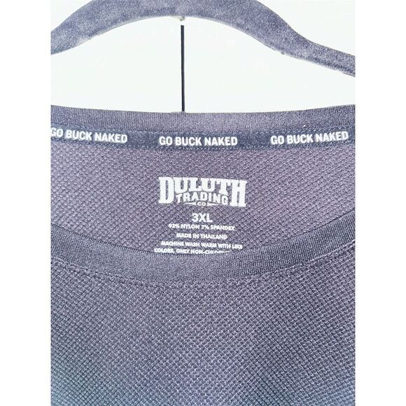 Duluth Trading Co. Men's 3XL Black Go Buck Naked T-Shirt Short Sleeve - Picture 3 of 5